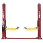 Launch Tech USA TLT240SB 9,000 lb Two Post Floor Plate - Symmetric - RED