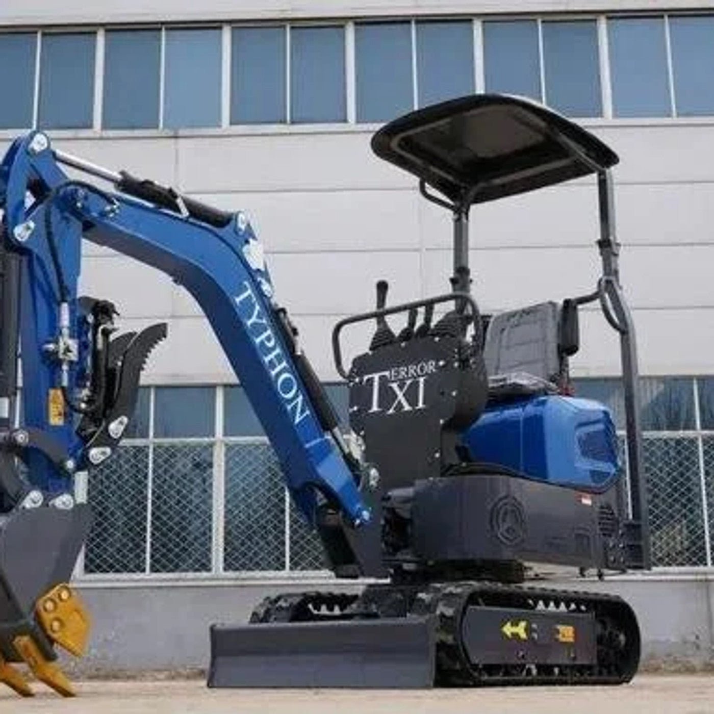 riggmont-35662-file_10871e41-f846-439d-b9ed-c0124747f5f8 TYPHON TERROR XI STORM Mini Excavator 1.1 Ton Trench Digger with Boom - Image 1