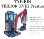 TYPHON TERROR XVIII Prestige excavator - product gallery image 4
