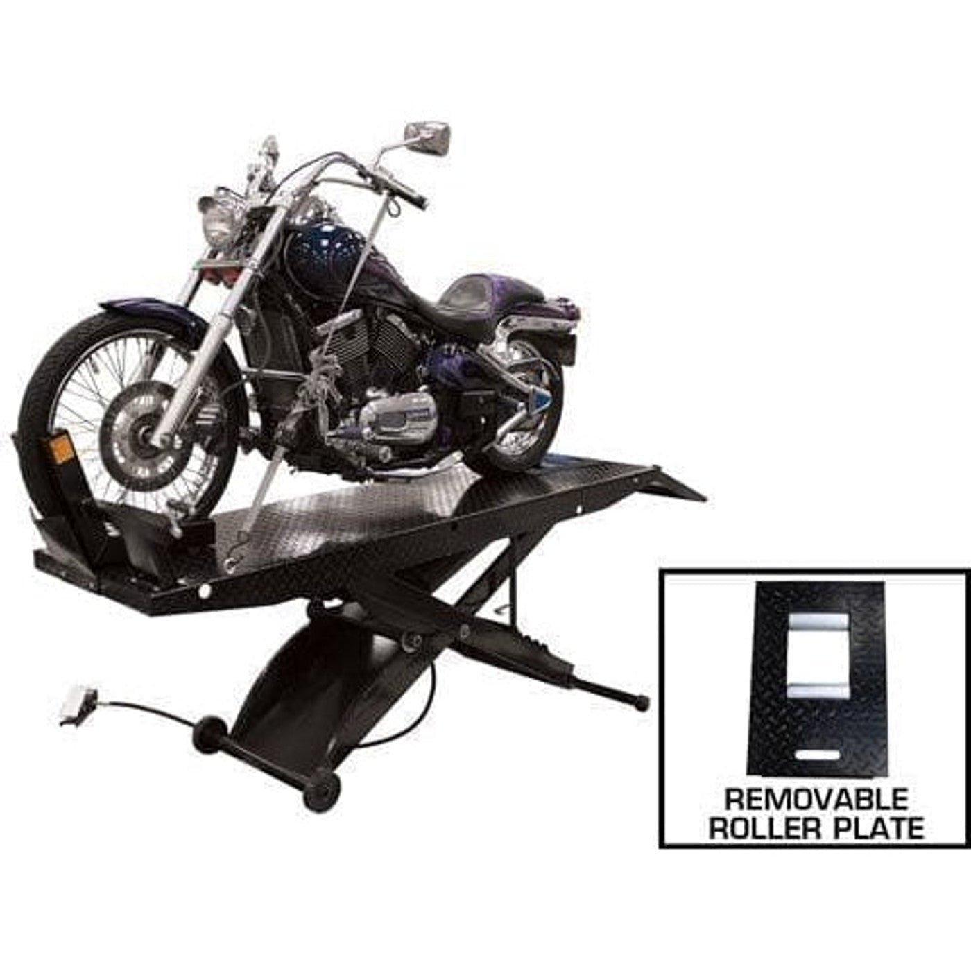 riggmont-35664-file_211ec458-116d-4d1a-ad24-d366dddedae5 Atlas ACL Motorcycle Lift w/ Roller Plate - Image 1