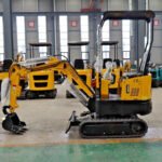 In USA Mini Excavator 1 Ton Digger 13.5hp Gas Tracked Crawler B&S EPA Engine - Image 10