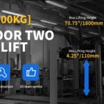 M&E 2 Post Lift 11000lbs Two Post Auto Lift Auto Truck Hoist Super Quality - Image 5