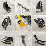 13 Attachments Bundle TERROR XI Mini Excavator Digger 13.5hp Gas B&S EPA Engine - Image 10