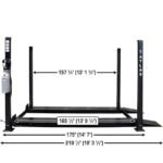 Atlas Apex 8, 8,000 lb 4 Post Vehicle Storage Lift - ALI Certified - Image 7