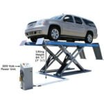 Atlas 12AWFSL Alignment Scissor Lift and RJ-6 Rolling Jack Combo - Image 2