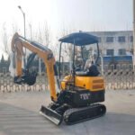 2025 4,000 lb TYPHON TERROR XX Mini Excavator Rubber Track with Kubota D902 - Image 7