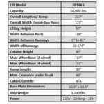 Tuxedo FP14KA 14,000 lb Four Post Alignment Lift - Chain Driven - Image 2