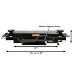 Atlas Equipment ALI Certified APEX 8 4 Post Lift + (2) RJ35 Sliding Jacks Combo - Image 7