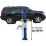 Atlas 9KBPX 9,000 lb Baseplate 2 Post Lift - Image 2
