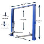 Tuxedo TP11KC-DX 11,000 lb Two Post Clear Floor --Direct Drive -... - Image 3