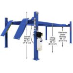 Atlas Platinum PVL14 4 Post Lift + RJ7000 & Alignment Kit ALI Certified Combo - Image 7