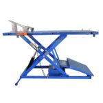 iDEAL Elec-Hydra Motorcycle Lift Bench w/Integrated Motor & Retractable Ramp - Image 2