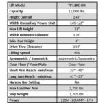 Tuxedo TP11KC-DX 11,000 lb Two Post Clear Floor --Direct Drive -... - Image 2