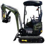 KUBOTA D902 Diesel 4,000 lbs TERROR XVIII Mini Hydraulic Excavator USA STOCK - Image 6