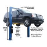 Atlas 9OHSC 2-Post Lift + Lawn Mower Adapter Combo - Image 2