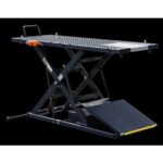 iDEAL Elec-Hydra Motorcycle Lift Bench w/Integrated Motor & Retractable Ramp - Image 5