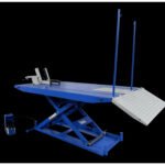 Tuxedo M-1500C-HR 1,500 lb High Rise Motorcycle Lift Bench w/ Vise, Sides,... - Image 5