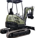 TYPHON 2.5 Ton Mini Excavator KUBOTA Diesel Engine USA W 14 attachments - Image 11