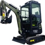 Green TYPHON TERROR XVIII Prestige 2 Ton Mini Excavator KUBOTA Diesel Engine USA - Image 6