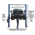 Atlas PV15PX 15,000 lb Overhead 2-Post Lift - Image 3