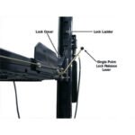 Atlas PRO8000EXT 4 Post Lift + RJ35 Sliding Jacks Combo - Image 13