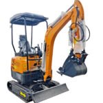 2025 TYPHON TERROR XX Lux Mini Excavator 4000 lb Rubber Track Kubota D902 - Image 4