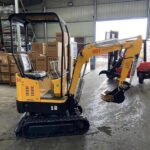 AGT-H12 Mini Excavator 1 Ton , 13.5HP B&S Engine, Compact Micro Crawler Digger - Image 5