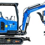 TYPHON TERROR X2 STORM Mini Excavator 2.5 Ton Diesel Kubota V1505 25HP - Image 4
