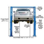 Atlas OHX10000X 10,000 lb Extra Tall 2-Post Lift - Image 3