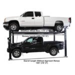 Atlas PRO8000EXT-L 4 Post Lift + RJ35 Sliding Jacks Combo - Image 3
