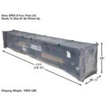 Atlas Equipment ALI Certified APEX 8 4 Post Lift + (2) RJ35 Sliding Jacks Combo - Image 11