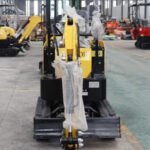 In USA Mini Excavator 1 Ton Digger 13.5hp Gas Tracked Crawler B&S EPA Engine - Image 13
