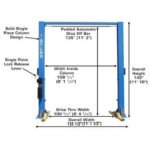 Atlas 9OHSC 2-Post Lift + Lawn Mower Adapter Combo - Image 8