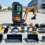 2 Ton New TERROR XVIII Mini Excavator, Kubota D902 Diesel Engine, FREE SHIPPING - Image 8