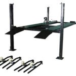APlusLift 8000LB 4-Post Portable Storage Service Car Lift Auto Hoist (HW-8S) - Image 2