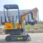 In USA Mini Excavator 1 Ton Digger 13.5hp Gas Tracked Crawler B&S EPA Engine - Image 21