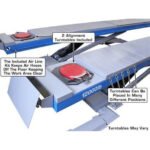 Atlas 12ASL Alignment Scissor Lift and RJ-6 Rolling Jack Combo - Image 8