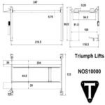 Triumph NOS10000 4-Post Auto Parking Lift - Image 2