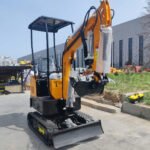 In USA Mini Excavator 1 Ton Digger 13.5hp Gas Tracked Crawler B&S EPA Engine - Image 20