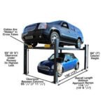 Atlas 408SL 8,000 lb. Super Deluxe 4-Post Lift - Image 2
