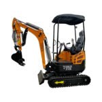 2025 TYPHON TERROR XX Lux Mini Excavator 4000 lb Rubber Track Kubota D902 - Image 3