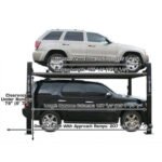 Atlas PRO8000EXT 4 Post Lift + RJ35 Sliding Jacks Combo - Image 5