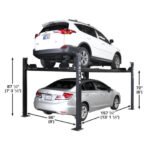 Atlas ALI Certified APEX 8 4 Post Lift + RJ35 Sliding Jacks Combo - Image 4