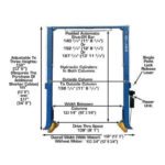 Atlas PV12PX 12,000 lb Overhead 2-Post Lift - Image 6