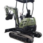 TYPHON 2.5 Ton Mini Excavator KUBOTA Diesel Engine USA W 14 attachments - Image 12