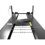 Atlas ALI Certified APEX 8 4 Post Lift + RJ35 Sliding Jacks Combo - Image 8
