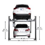 Atlas ALI Certified APEX 8 4 Post Lift + RJ35 Sliding Jacks Combo - Image 5