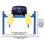 Atlas 414 14,000 lb Commercial 4-Post Lift - Image 4