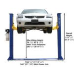 Atlas 9KBPX 9,000 lb Baseplate 2 Post Lift - Image 5