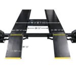 Atlas ALI Certified APEX9 4 Post Lift + RJ6 Rolling Bridge Jacks Combo - Image 8